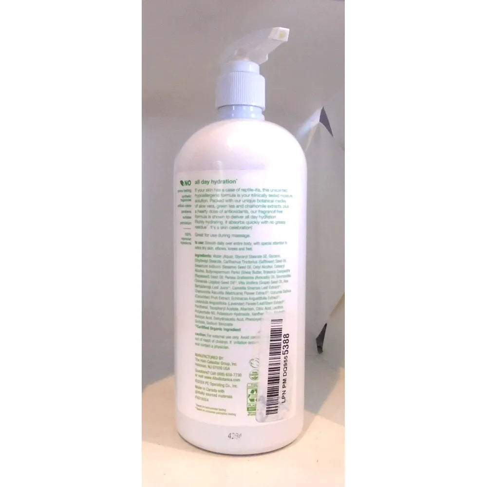 Alba Botanica Very Emollient Body Lotion Original Unscented 32Oz (Pack of 6)