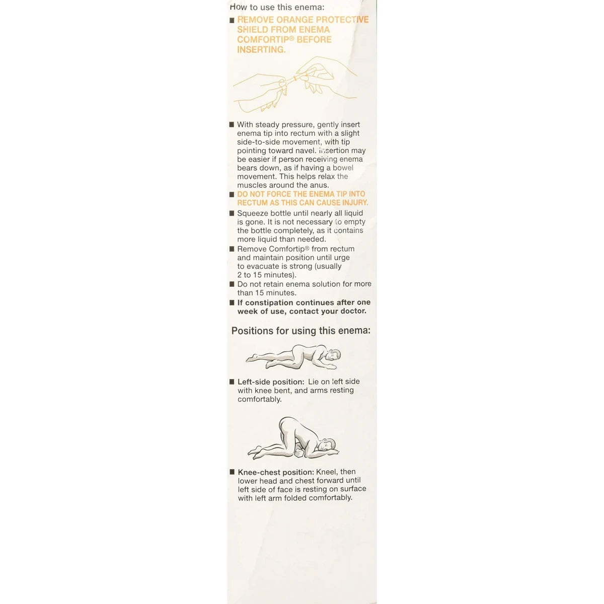 Fleet Mineral Oil Enema Ready To Use 4.5Oz (Pack of 48)