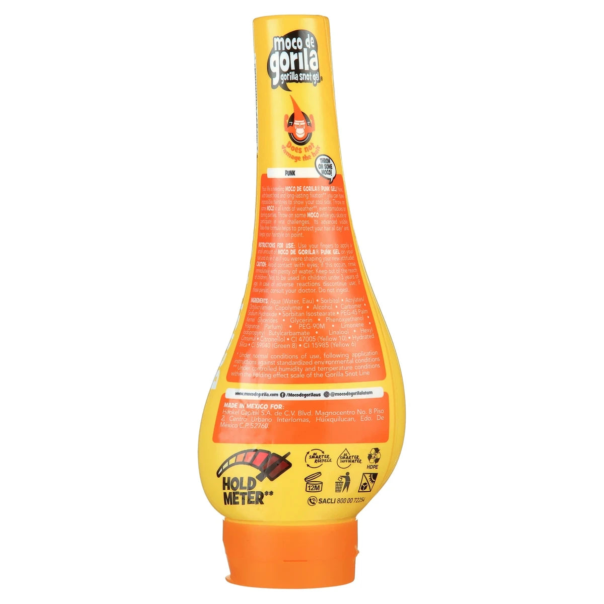 Squizz Moco De Gorila Snott Hair Gel11.9Oz (Pack of 12)