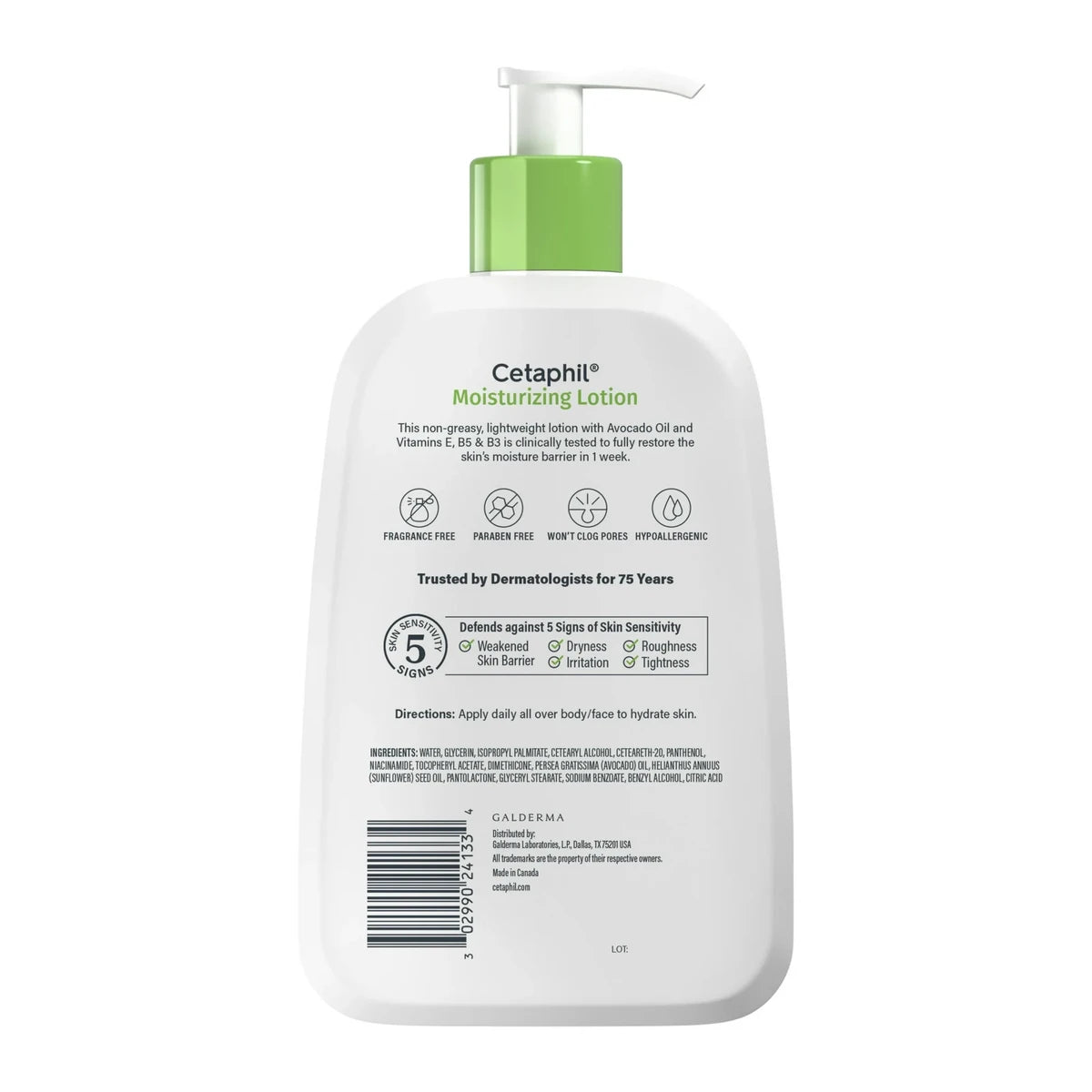 Cetaphil Moisturizing Lotion 16Oz (Pack of 12)
