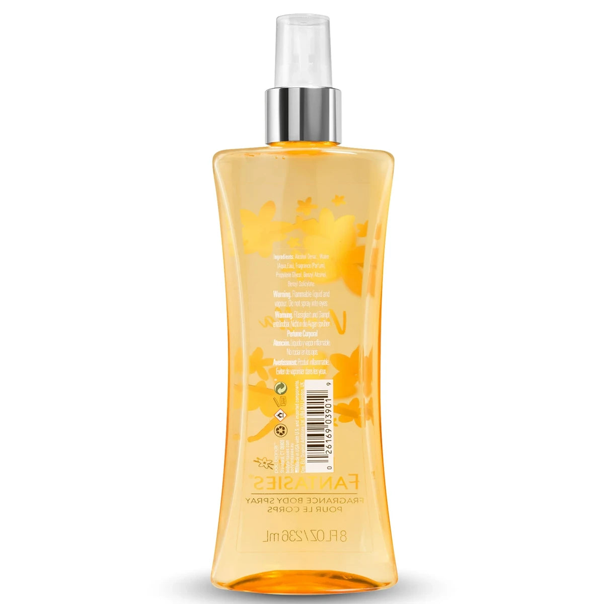 Body Fantasies Signature Fragrance Body Spray Vanilla 8Oz (Pack of 12)