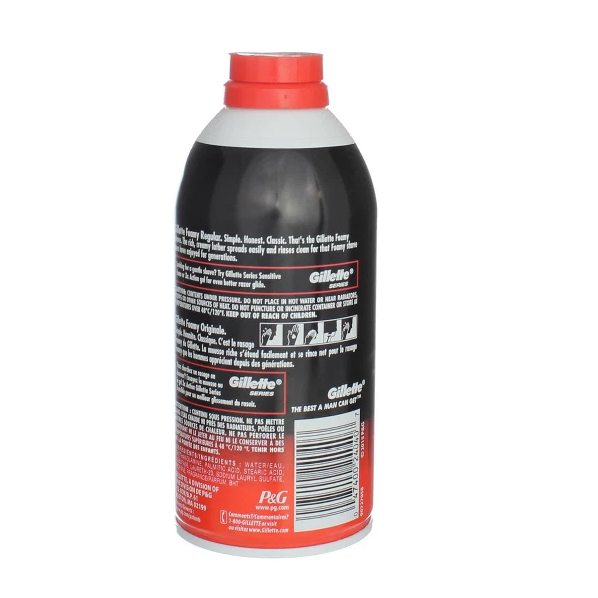 Gillette Foamy Shaving Cream Regular11Oz (Pack of 12)