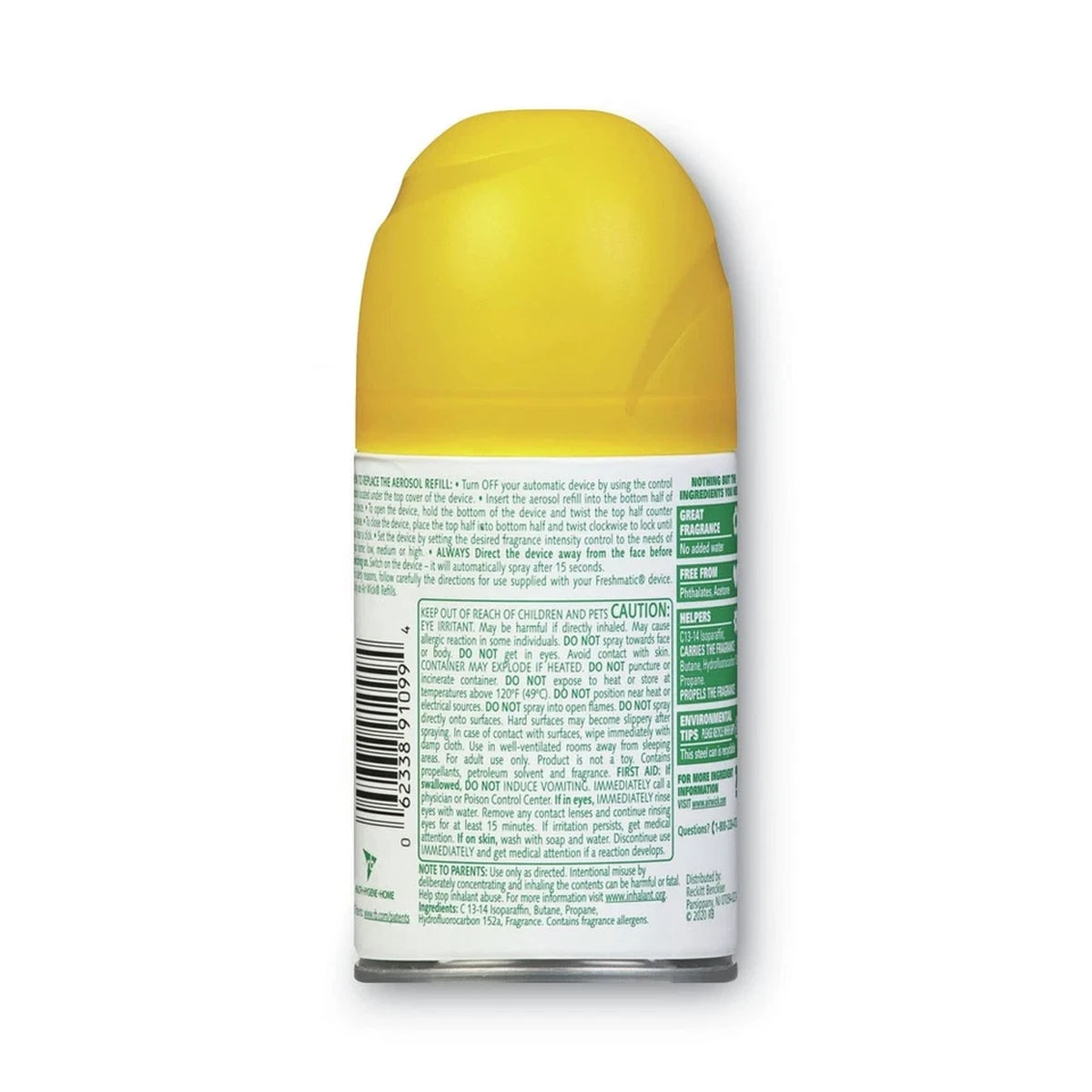 Air Wick Automatic Air Freshener Spray Refill Paradise Retreat Essential Oils 5.89Oz (Pack of 6)