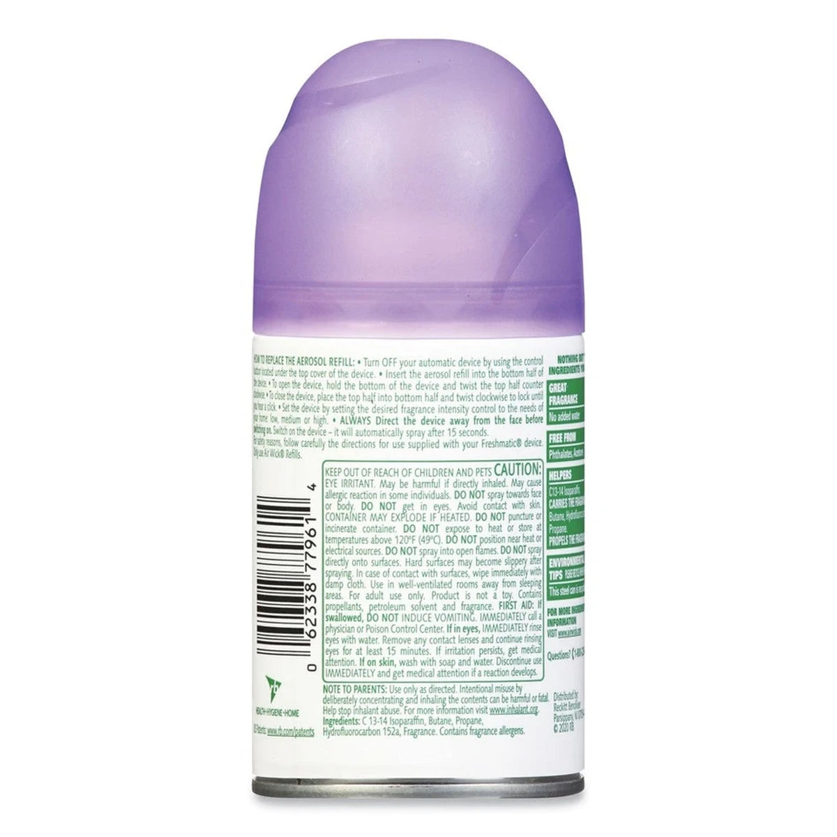 Air Wick Fresh Matic Ultra Automatic Spray Refill Lavender 6.17Oz (Pack of 6)