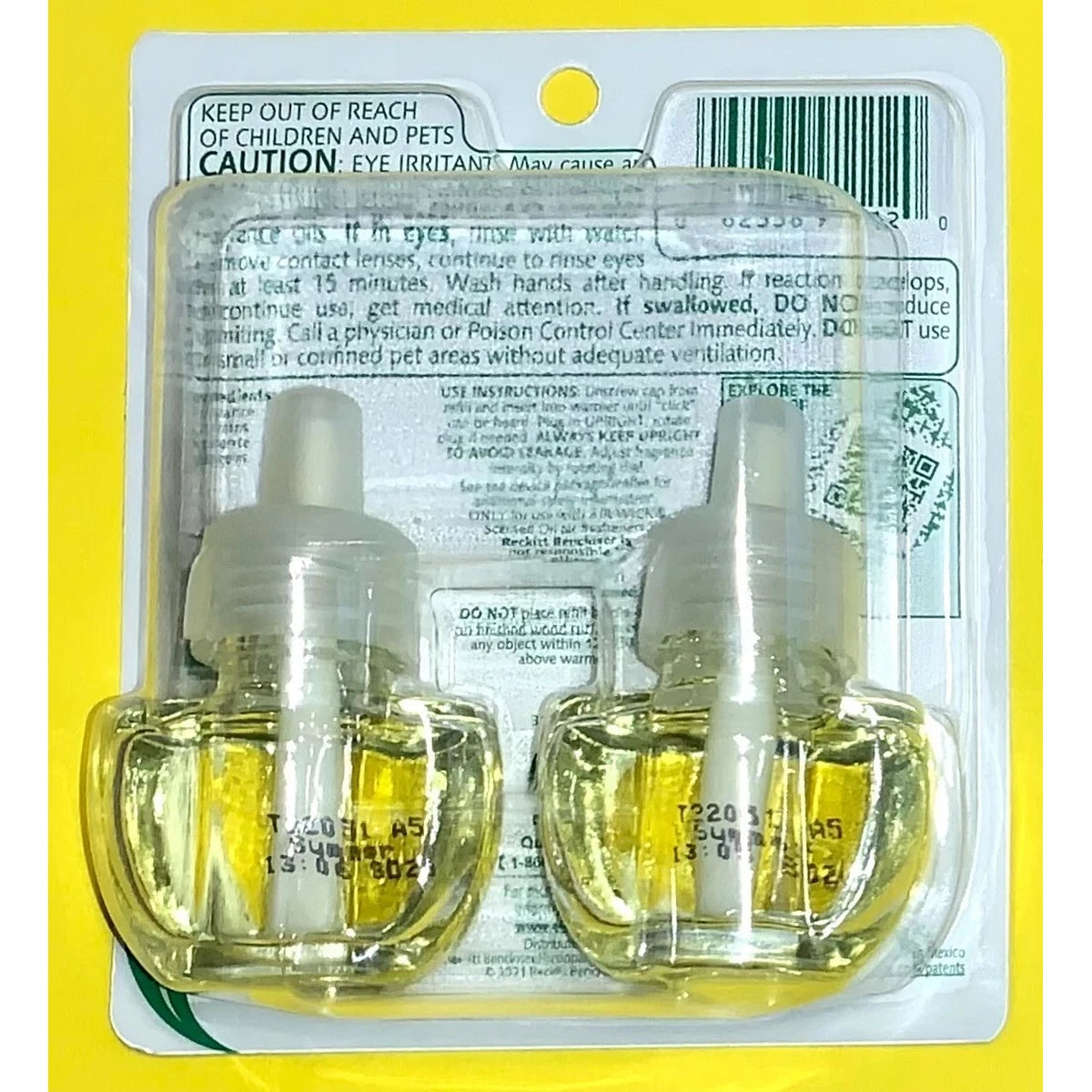 Air Wick Life Scents Scented Oil Plug In Air Freshener Refills Summer Delights 0.67Oz (Pack Of 6)