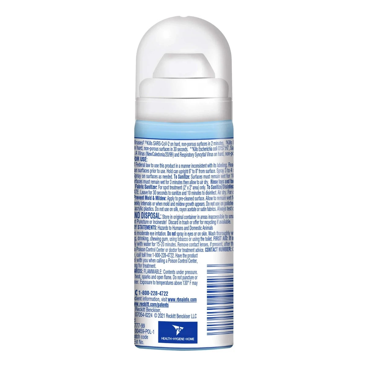 Lysol To Go Disinfectant Spray Crisp Linen 1.5Oz (Pack of 12)