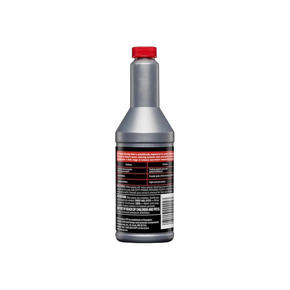 Stp Power Steering Fluid And Stop Leak 12Oz (Pack of 6)