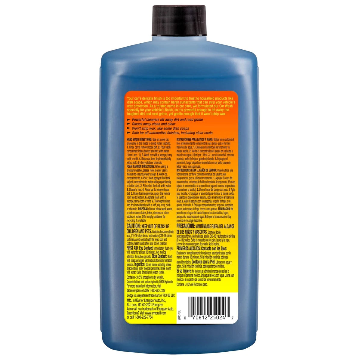 Armor All Car Wash 24Oz (Pack of 6)
