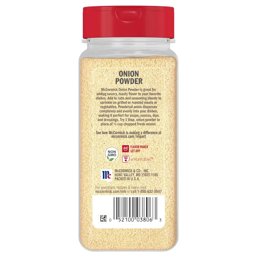 McCormick Onion Powder 7.62Oz (Pack of 6)