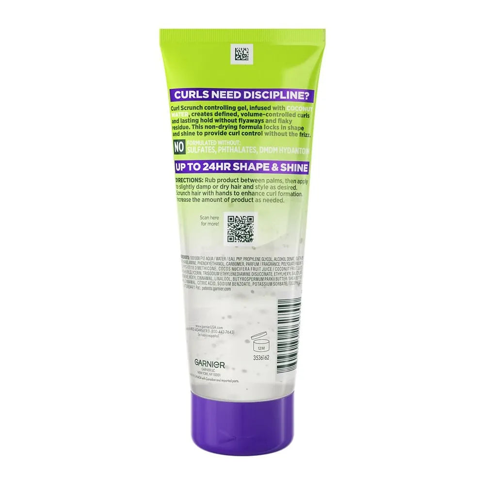 Garnier Fructis Style Curl Scrunch Gel Extra Strong6.8Oz (Pack of 6)