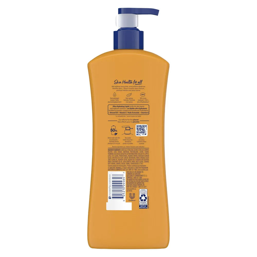 Vaseline Intensive Care Smooth Lotion Almond 20.3Oz (Pack of 4)
