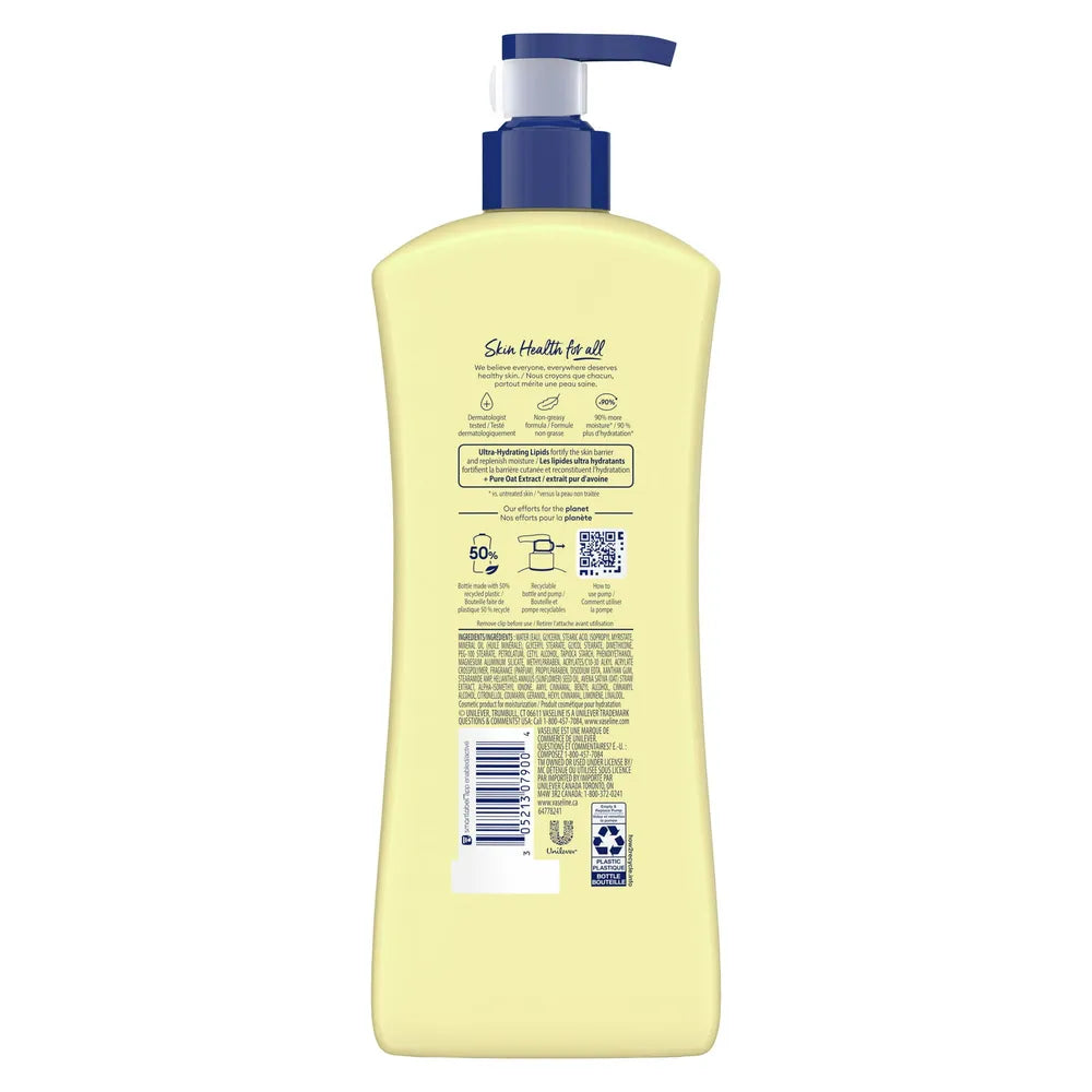 Vaseline Intensive Care Nourishing Moisture Body Lotion 20.3Oz (Pack of 4)