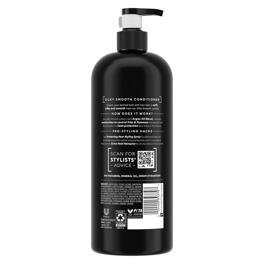 Tresemme Smooth and Silky Conditioner With Morroccan Argan Oil 28Oz (Pack of 6)