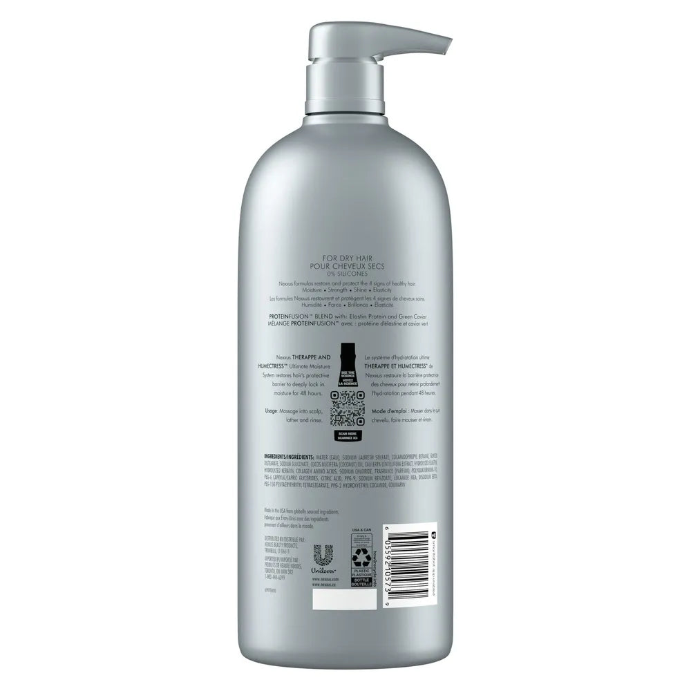 Nexxus Therappe Ultimate Moisture Silicone Free Shampoo 33.8Oz (Pack of 3)