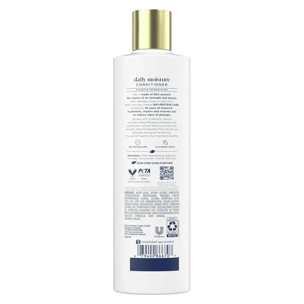 Dove Nutritive Solutions Daily Moisturizing Conditioner 12Oz (Pack of 6)