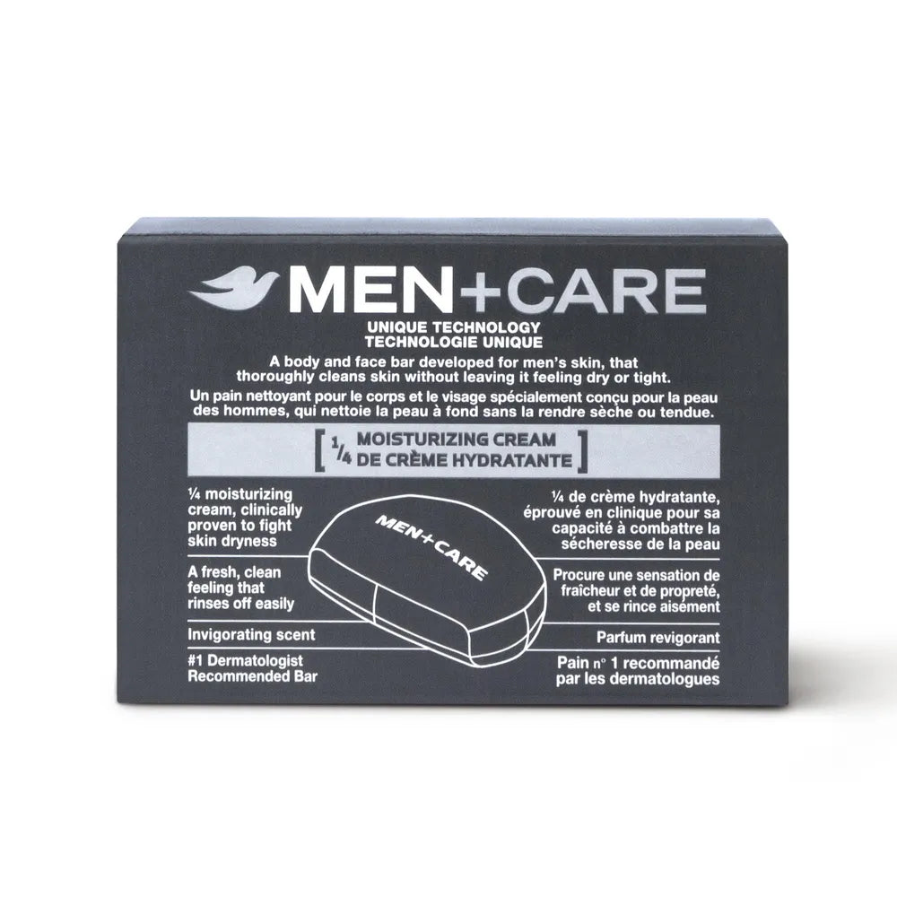 Dove Men+Care Body and Face Bar Extra Fresh 6 Ea 3.75Oz (Pack of 12)