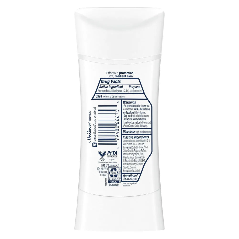 Dove Advanced Care Womens Antiperspirant Deodorant Stick Lavender Fresh 2.6Oz (Pack of 12)