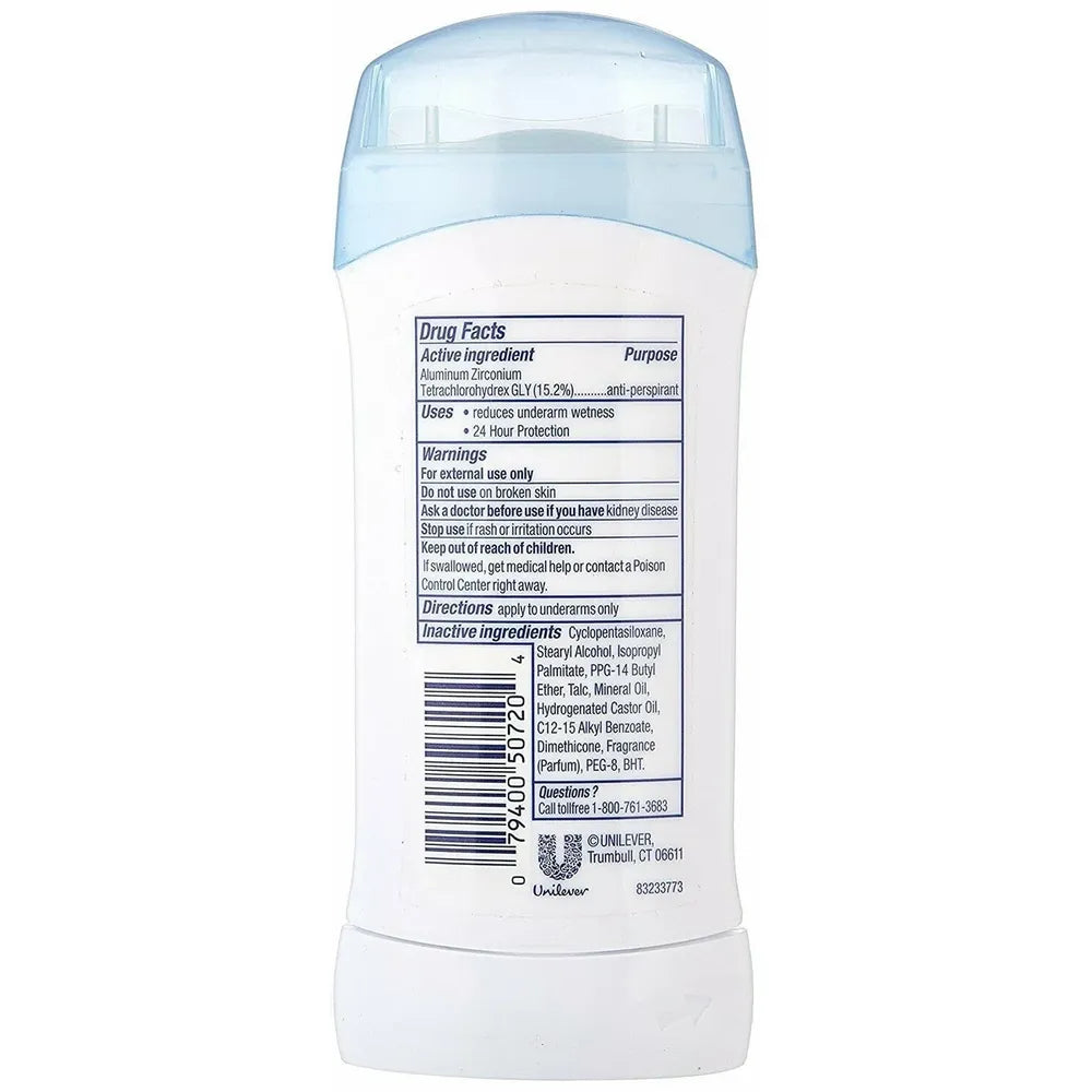 Dove Antiperspirant Deodorant Stick Powder 2.6Oz (Pack of 12)