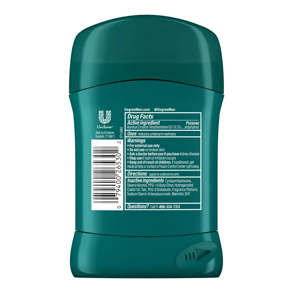 Degree Men Sport Anti Perspirant and Deodorant 1.7Oz (Pack of 12)