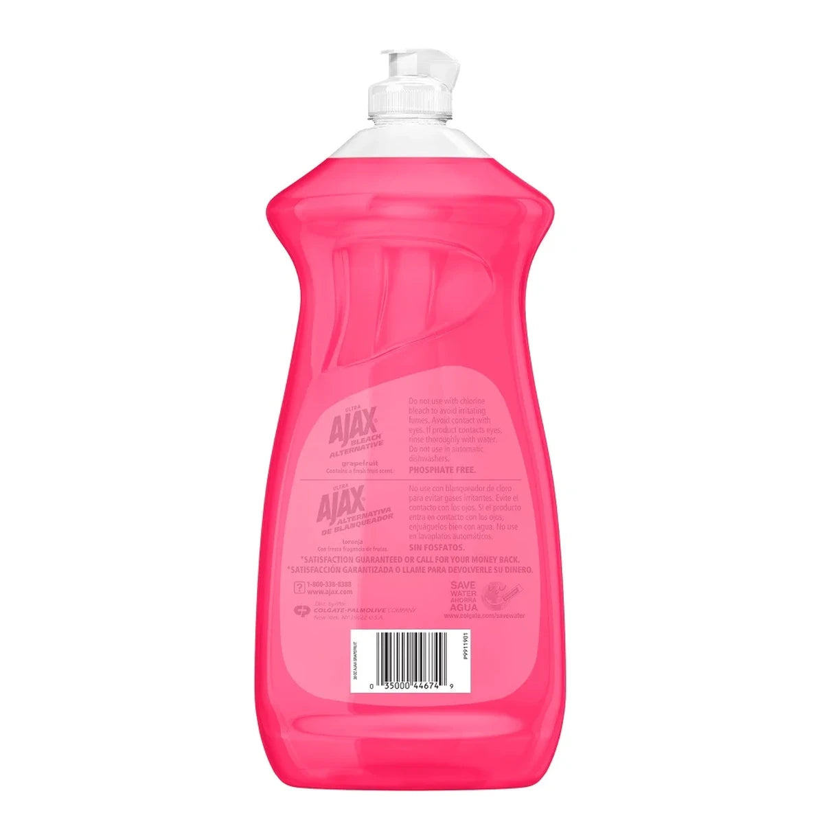 Ajax Bleach Alternative Dish Liquid Grapefruit 28Oz (Pack of 9)