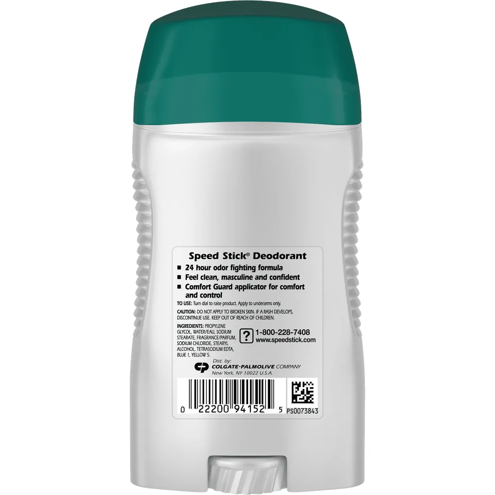 Speed Stick Regular Deodorant By Mennen 24Hr Freshness 3Oz (Pack of 12)