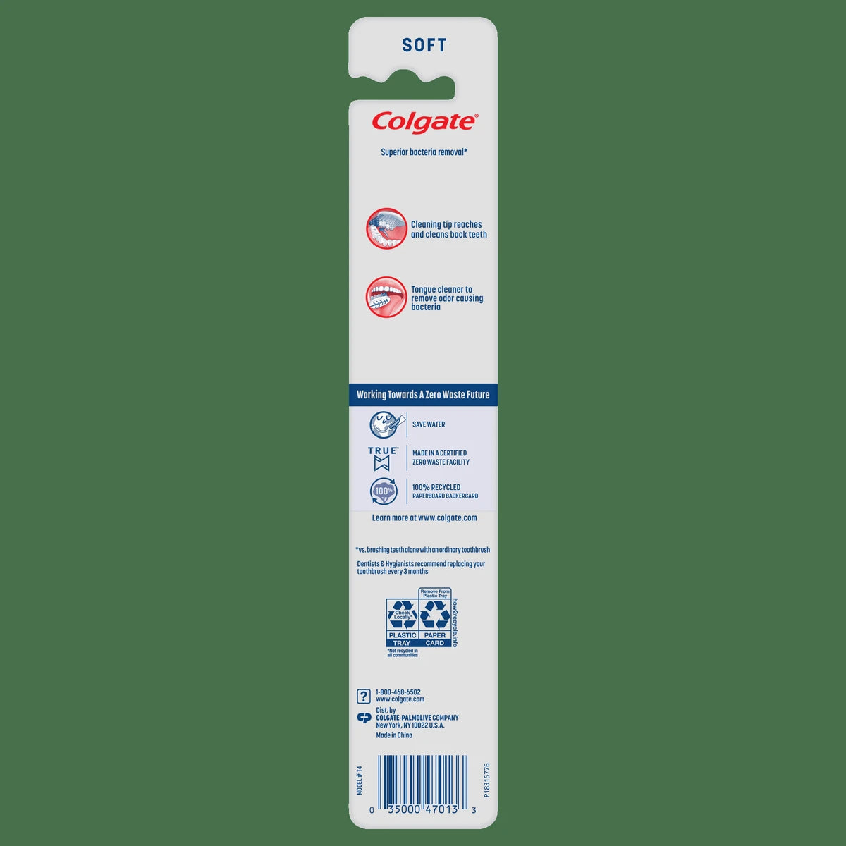 Colgate Plus Toothbrush Soft 0.32Oz (Pack of 72)