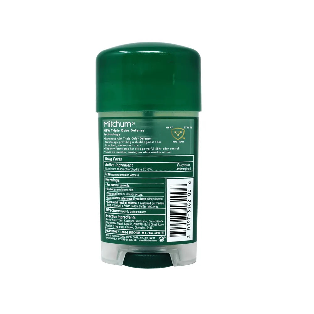 Mitchum Clear Gel Antiperspirant And Deodorant Sport 2.25Oz (Pack of 24)