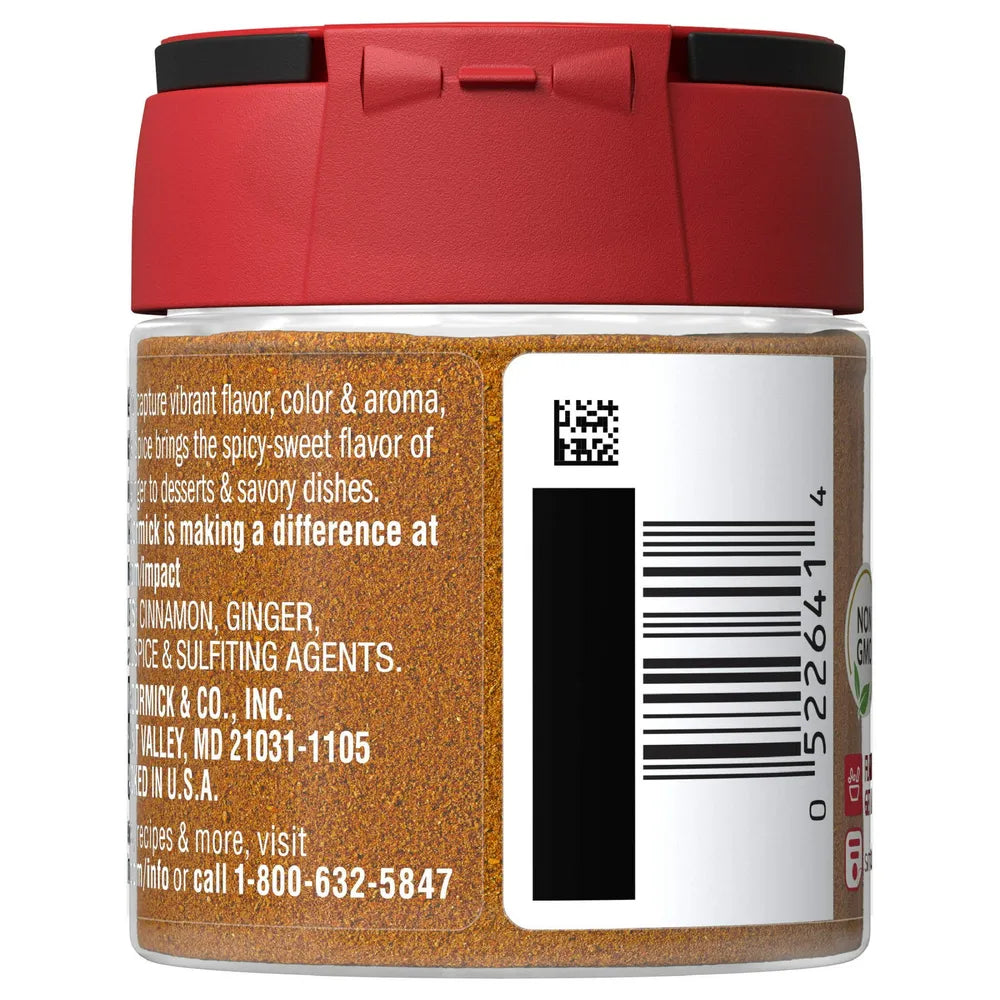 McCormick Pumpkin Pie Spice 1.12 oz (Pack of 72)