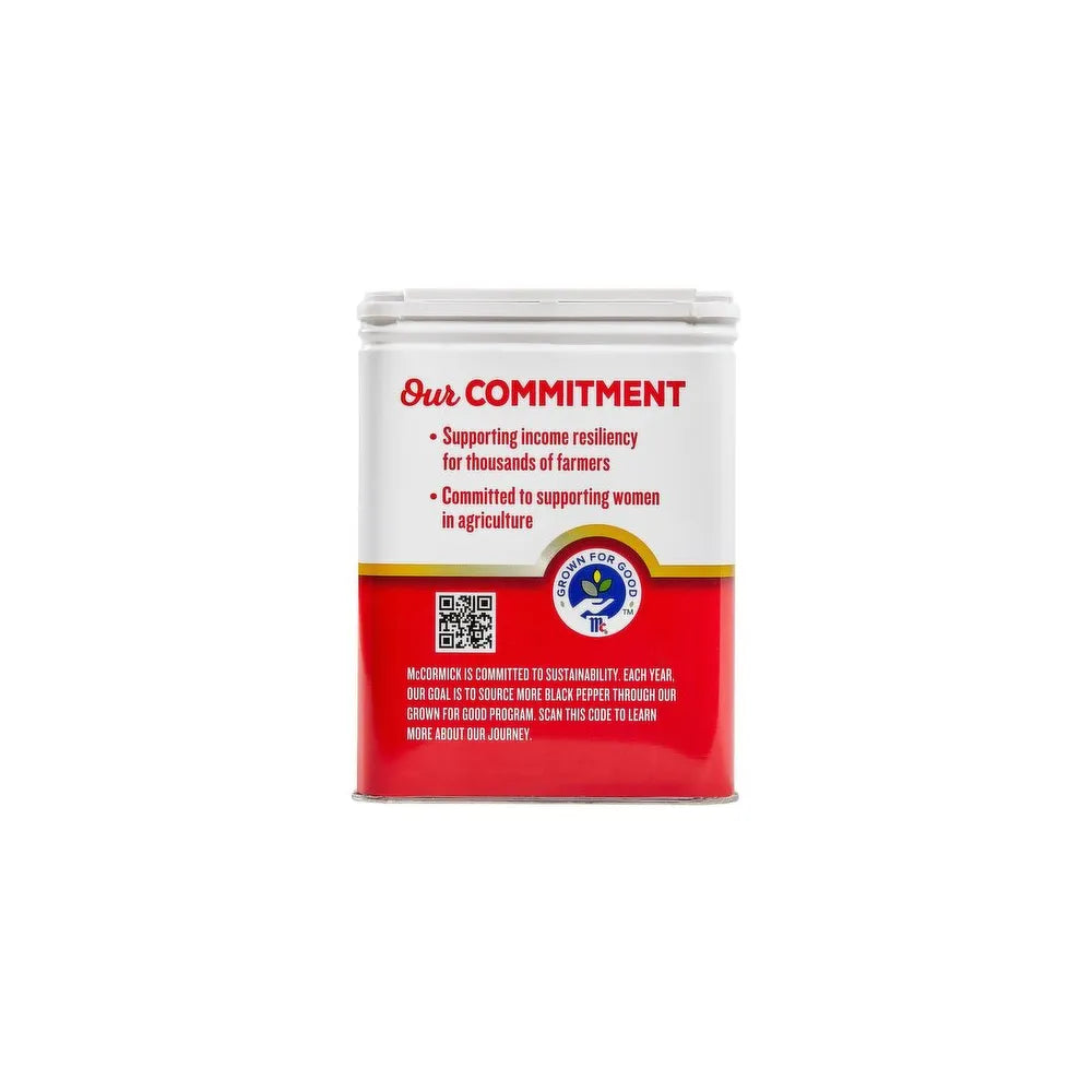 McCormick Ground Black Pepper ? Can 6oz (Pack of 12)