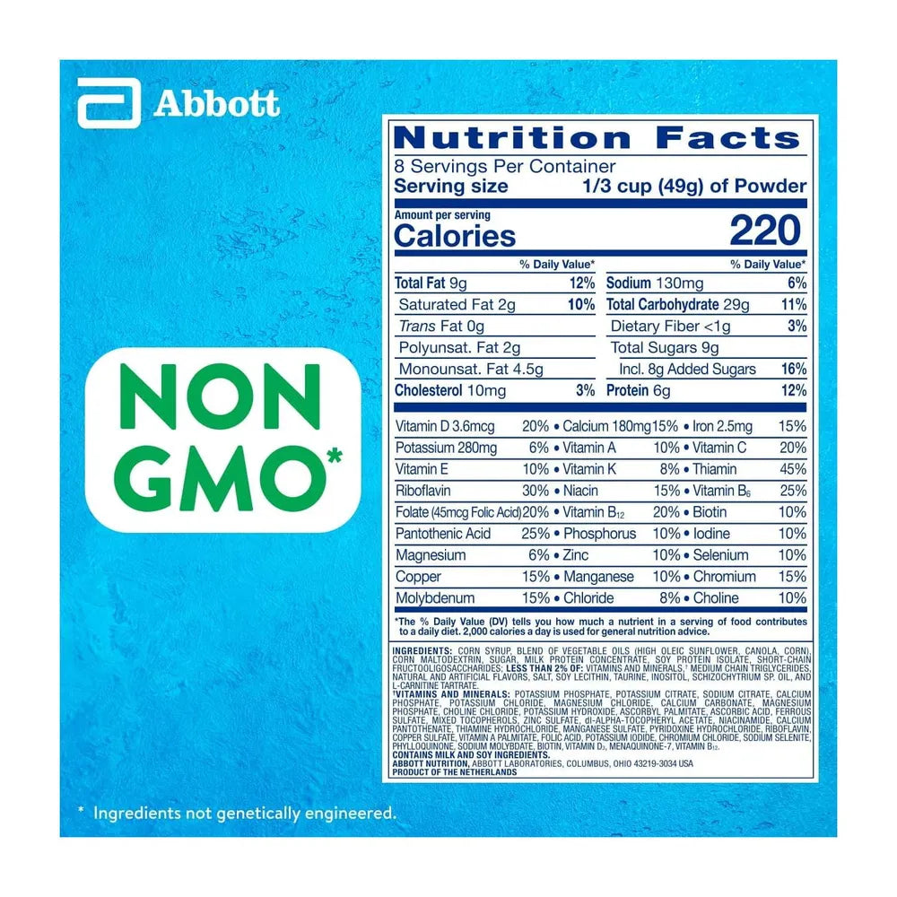 PediaSure Grow & Gain Shake Mix Vanilla 14.1 oz (Pack of 6)