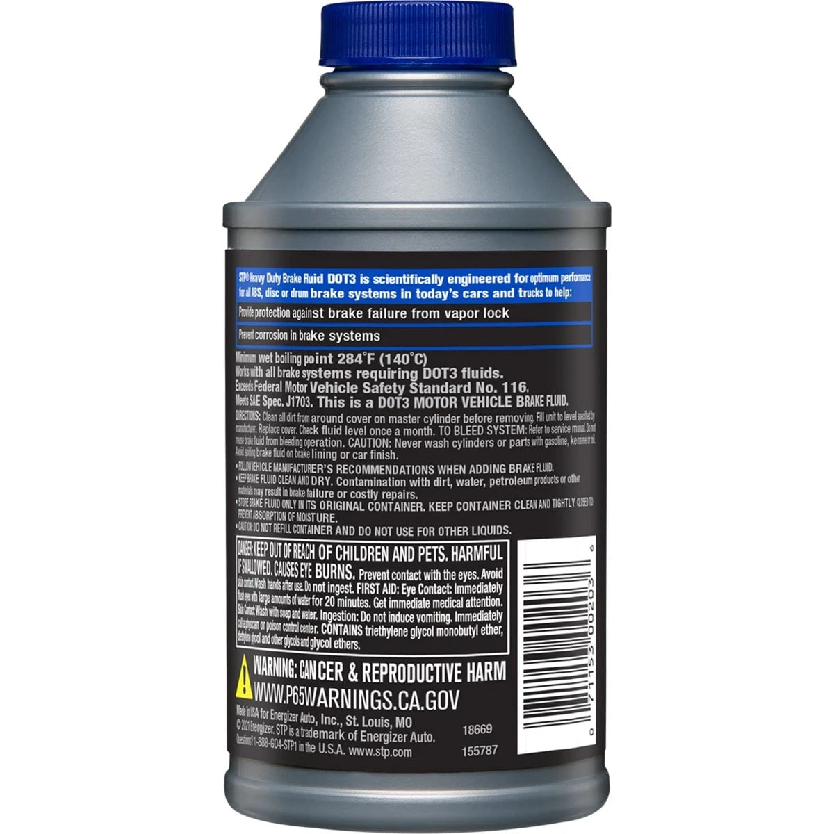 STP Heavy Duty Brake fluid 12Oz (Pack of 6)