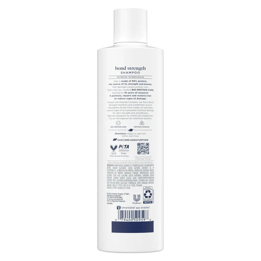 Dove Damage Therapy Bond Strength Shampoo 12 oz (Pack of 6)