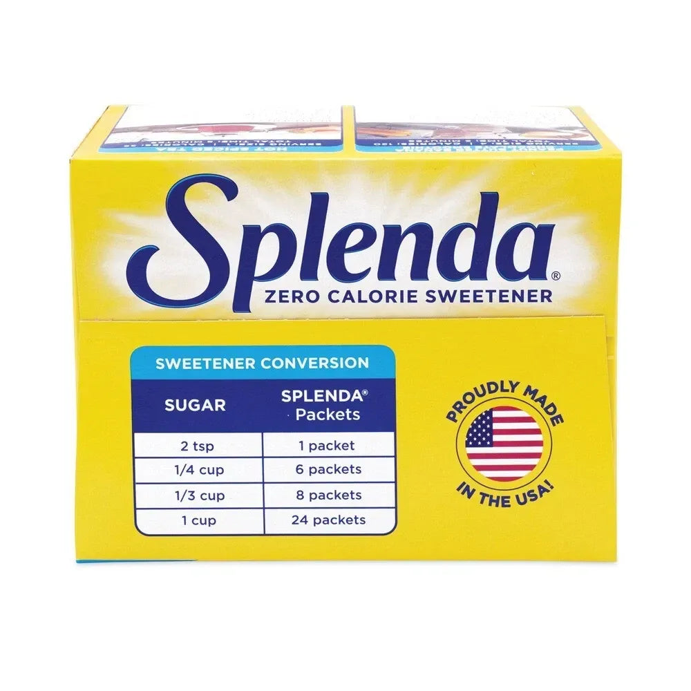 Splenda No Calorie Sweetener 400 Count Packets 14.1oz (Pack of 6)