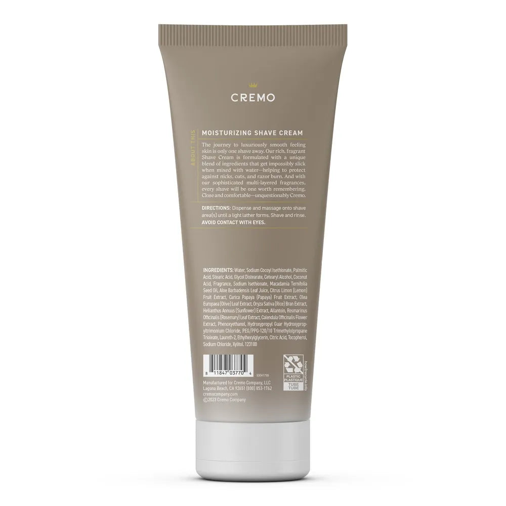 Cremo Almond Bloom Shave Cream 6 OZ (Pack of 12)