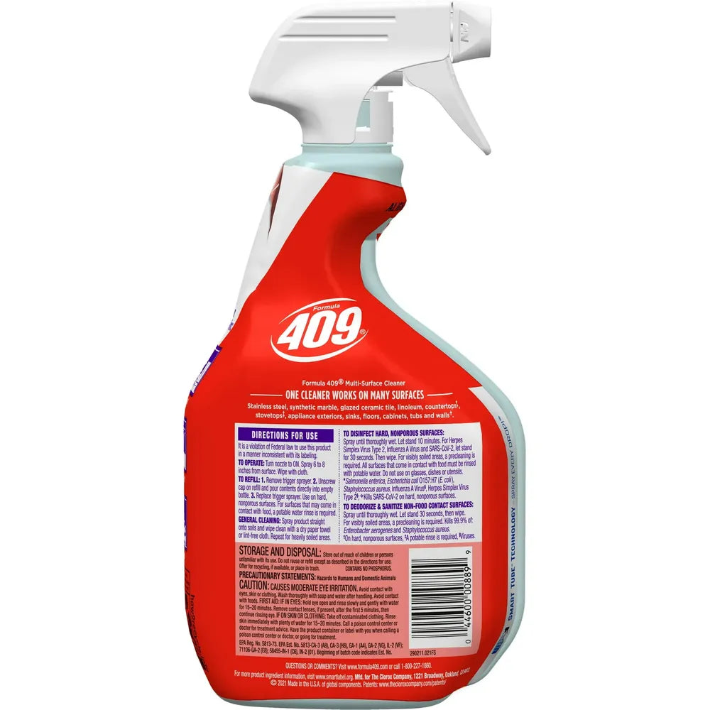 Formula 409 All Purpose Cleaner Spray Bottle 32Oz (Pack of 9)