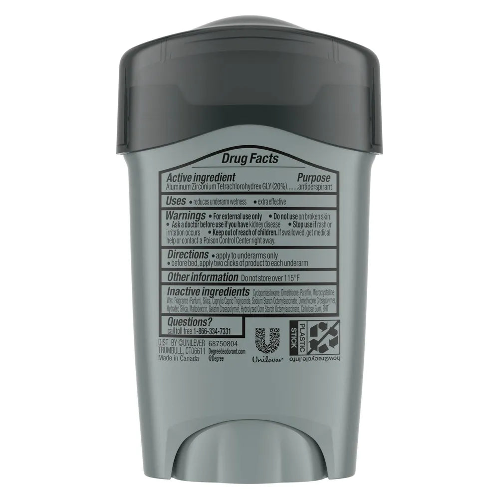 Degree Men Clinical + Antiperspirant And Deodorant Clean1.7Oz (Pack of 24)