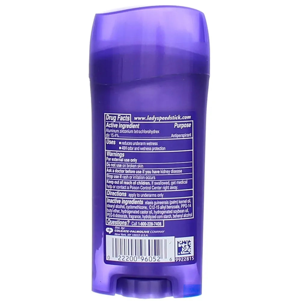 Lady Speed Stick Invisible Dry Antiperspirant And Deodorant Wild Freesia 2.3Oz (Pack of 12)