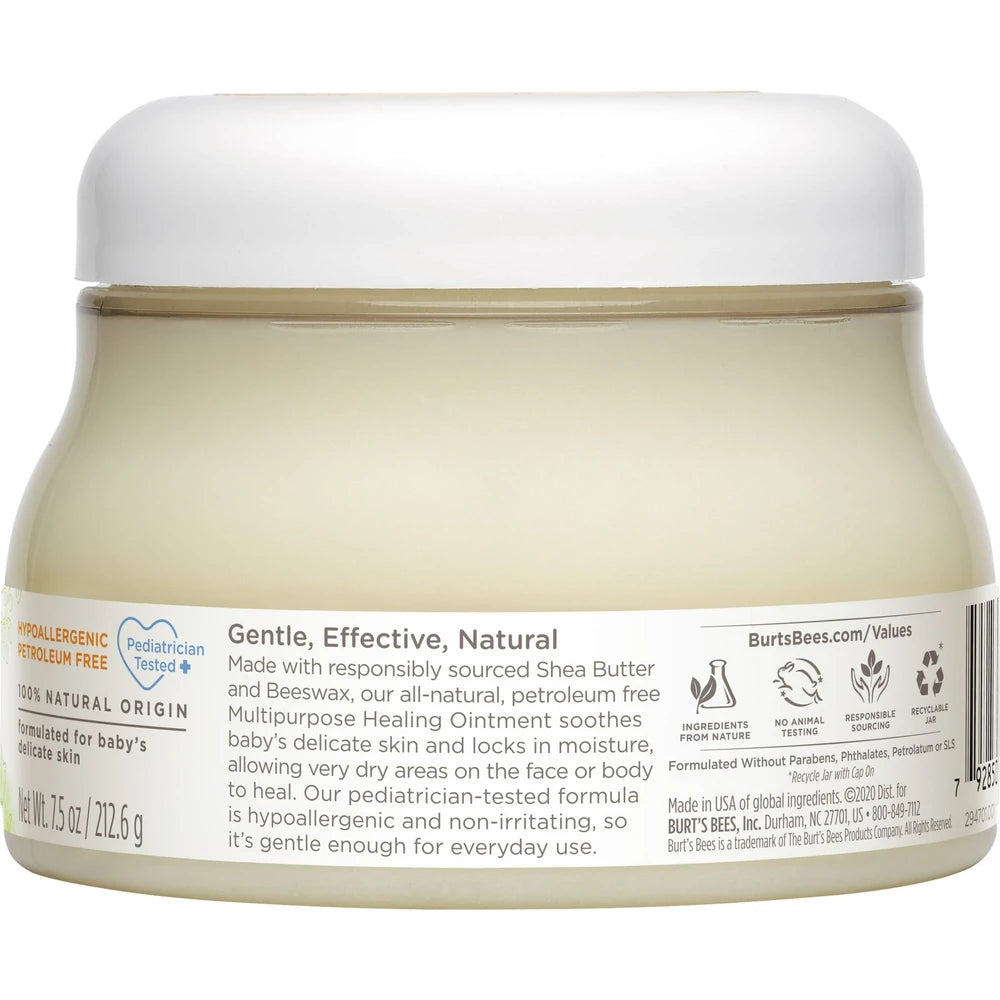 Burt's Bees Baby Multipurpose Ointment 7.5 Oz (Pack of 12)