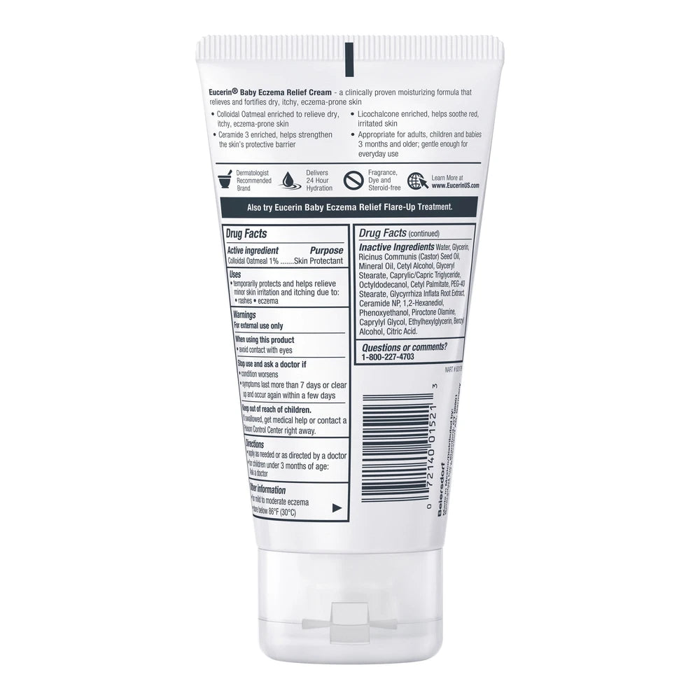 Eucerin Baby Eczema Body Crème - 5.0 oz(Pack of 12)