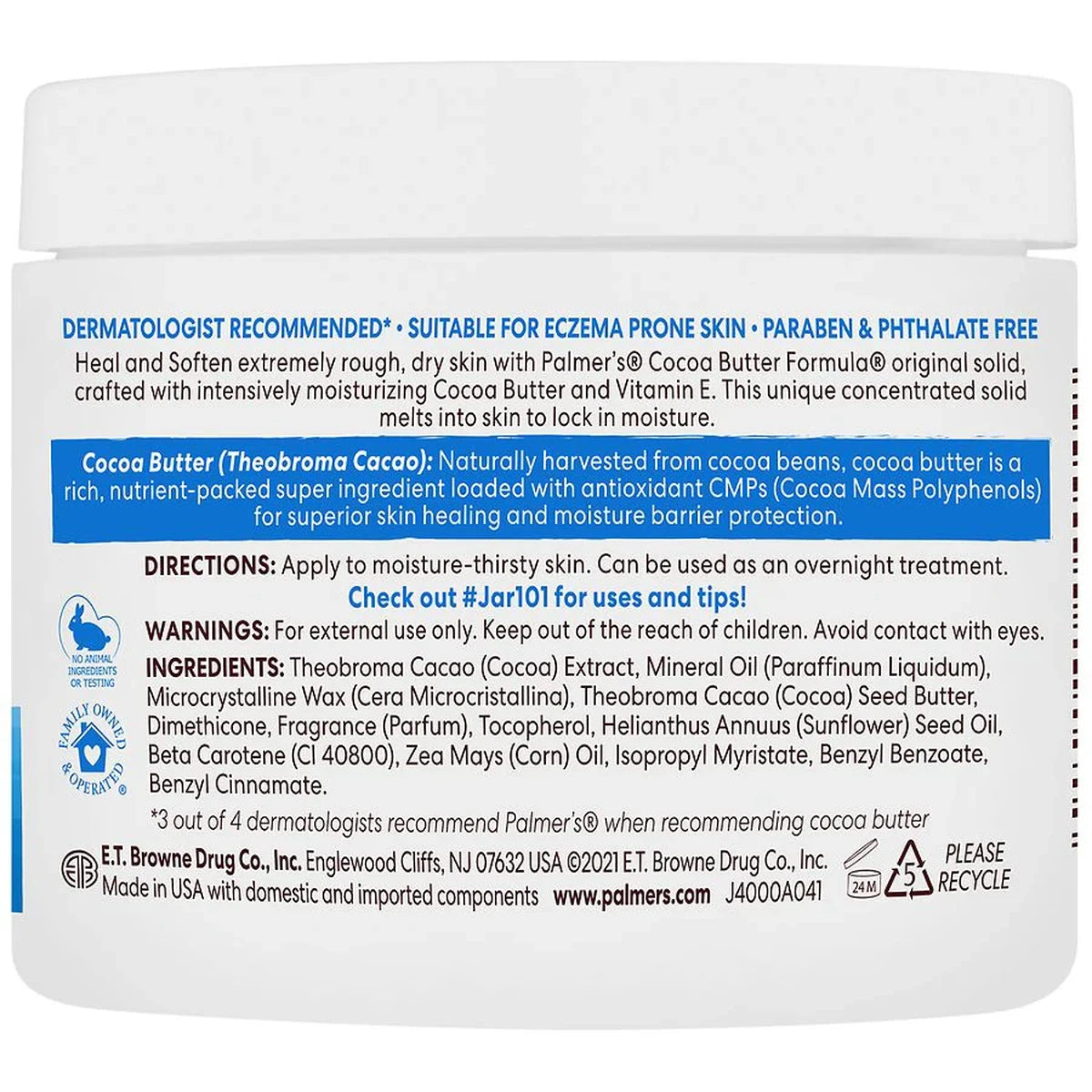 Palmers Cocoa Butter Formula With Vitamin E 3.5Oz (Pack of 12)