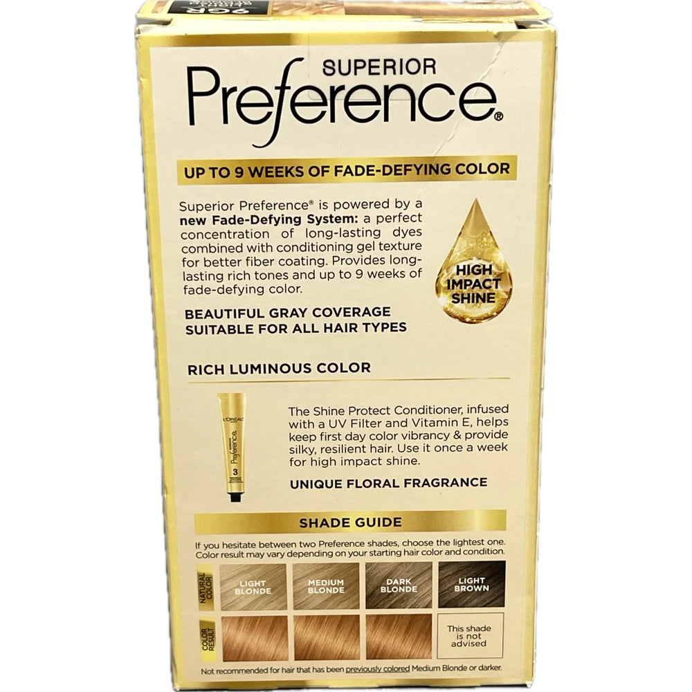 L Oreal Paris Superior Preference Permanent Hair Color Fade-Defying 1 Kit (Pack of 12)