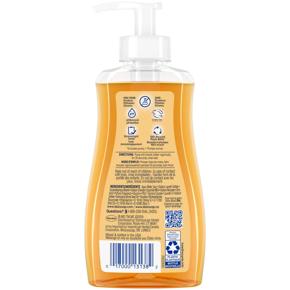 Dial Liquid Hand Soap Marula Oil 7.5 fl Oz (Pack of 12)