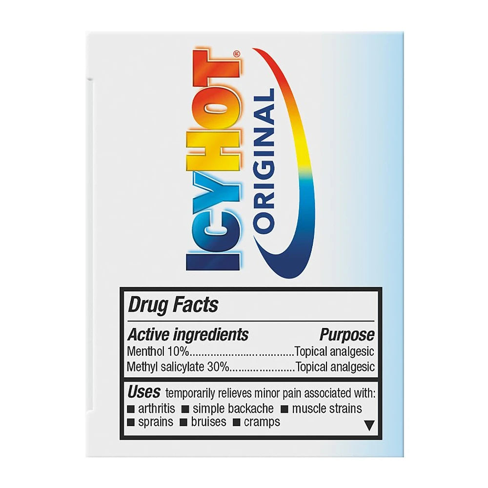 Icy Hot Menthol / Methyl Salicylate Topical Pain Relief Chattem Inc 04116700883 1.25 Oz (Pack of 24)