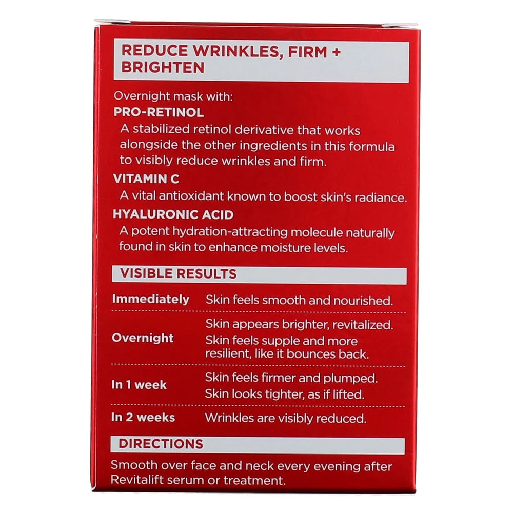 L'Oreal Paris Revitalift Triple Power Anti-Aging Night Cream - 1.7 Oz (Pack of 24)
