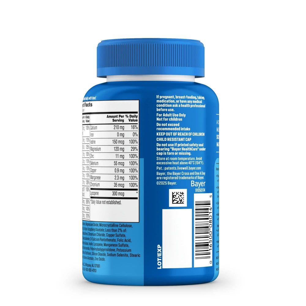 One A Day For Men'S Multivitamin Dietary Supplement Tablets - 200Ct 0.64 Oz (Pack Of 24)