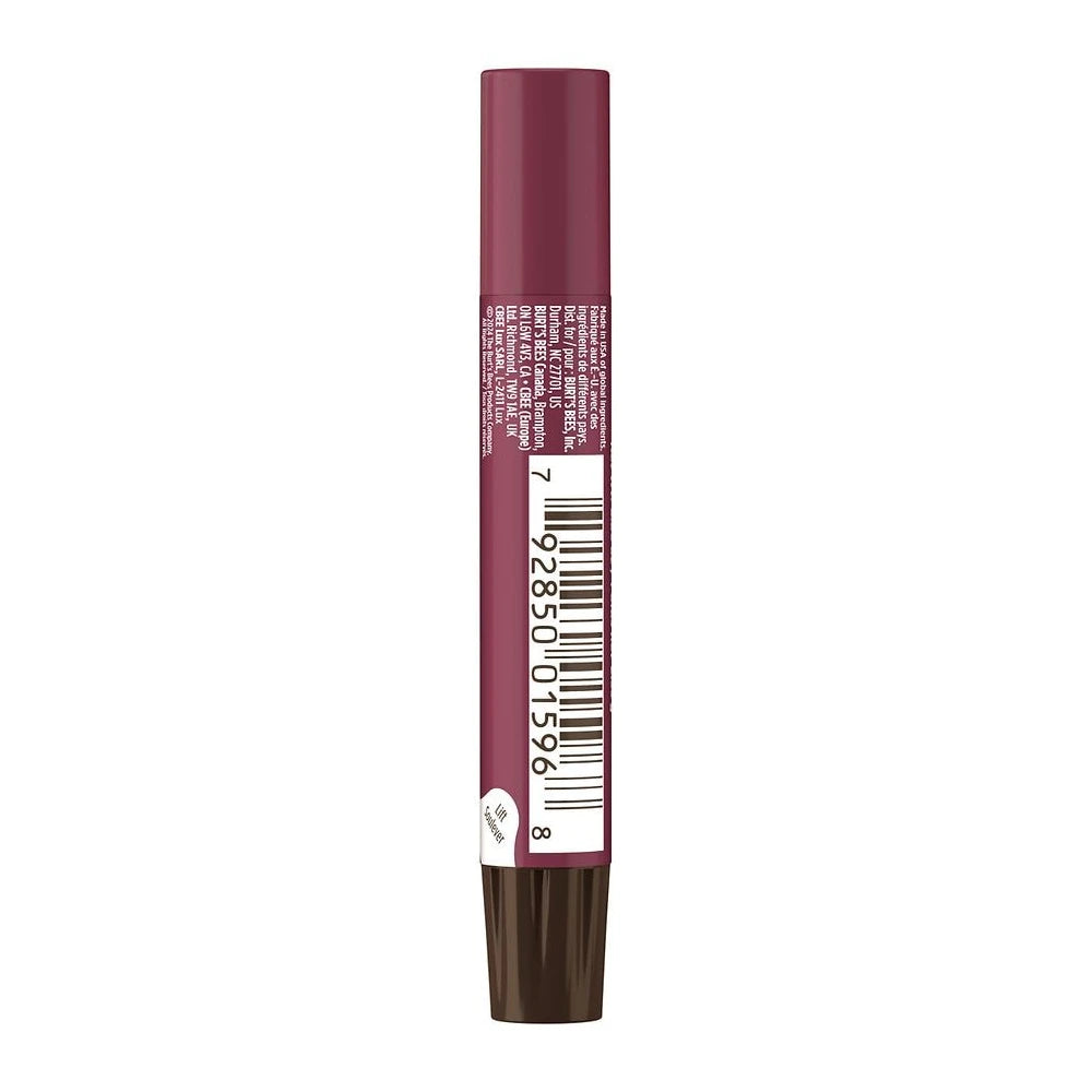 Burt’S Bees Lip Shimmer Lip Gloss Shade Plum 2.6 G 0.09 Oz (Pack Of 48)