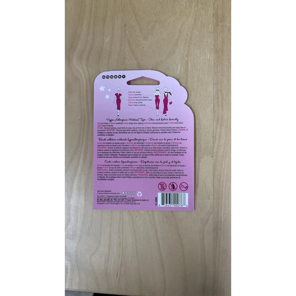 Hollywood Fashion Tape, 18ct (Pack of 48)