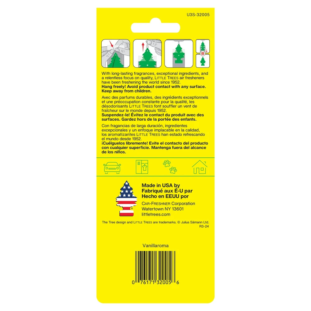 Little Trees 3-Pack Air Fresheners (Pack of 96)
