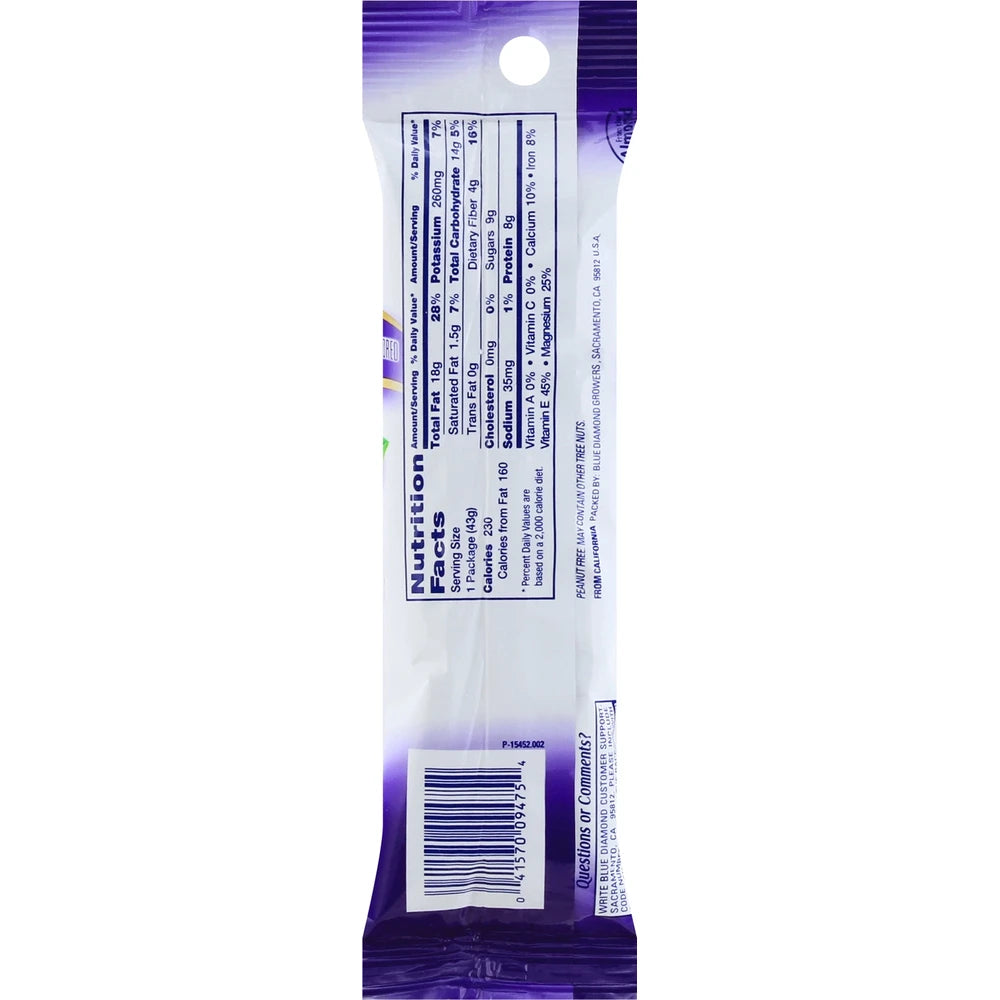 Blue Diamond Almond Nut Thins, Cheddar Cheese, 4.25 Oz (Pack of 144)