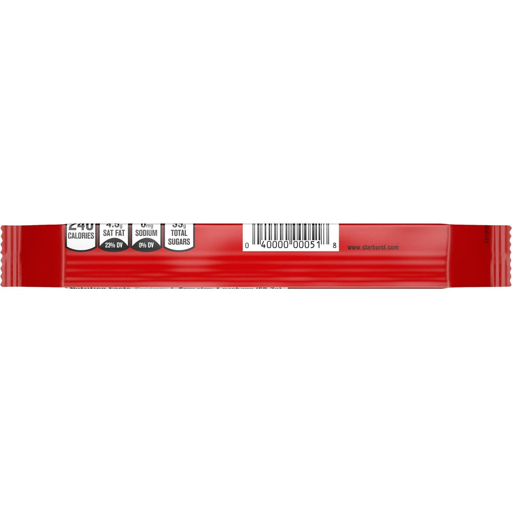 Starburst - Fruit Chews - Original 2.07 Oz (Pack of 360)